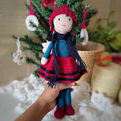 Winter Doll Large