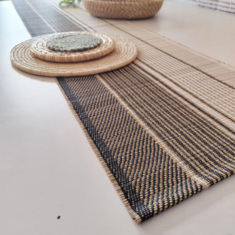 Natural & Black Graded Runner Natural & Black Graded Runner