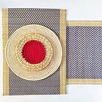 Blue & Natural Runner Blue & Natural Runner