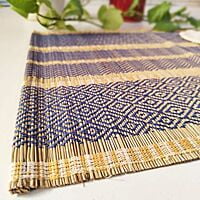 Blue & Natural Table Mat (Set of 6)