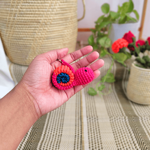 Snail Key Chain